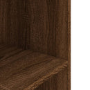akvariebord 120x40x60 cm konstrueret træ brun egetræsfarve