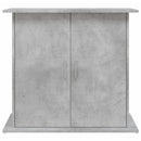 akvariestativ betongrå 81x36x73 cm konstrueret træ