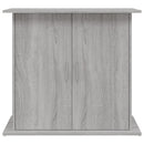 akvariebord 81x36x73 cm konstrueret træ grå sonoma-eg