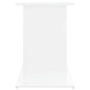 akvariebord 101x41x58 cm konstrueret træ hvid