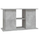 akvariestativ betongrå 101x41x58 cm konstrueret træ