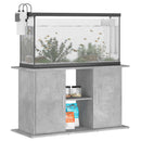 akvariestativ betongrå 101x41x58 cm konstrueret træ
