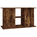 akvariebord 101x41x58 cm konstrueret træ røget egetræsfarve