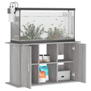 akvariebord 101x41x58 cm konstrueret træ grå sonoma-eg