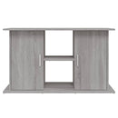 akvariebord 101x41x58 cm konstrueret træ grå sonoma-eg