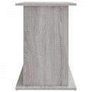akvariebord 101x41x58 cm konstrueret træ grå sonoma-eg