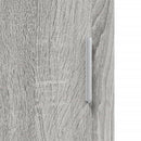 akvariebord 121x41x58 cm konstrueret træ grå sonoma-eg