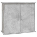 akvariestativ betongrå 81x36x73 cm konstrueret træ