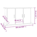 akvariebord 101x41x58 cm konstrueret træ sonoma-eg