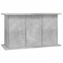 akvariestativ betongrå 101x41x58 cm konstrueret træ