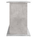 akvariestativ betongrå 101x41x58 cm konstrueret træ