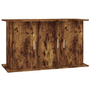 akvariebord 101x41x58 cm konstrueret træ røget egetræsfarve