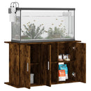 akvariebord 101x41x58 cm konstrueret træ røget egetræsfarve