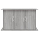 akvariebord 101x41x58 cm konstrueret træ grå sonoma-eg