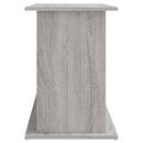 akvariebord 101x41x58 cm konstrueret træ grå sonoma-eg