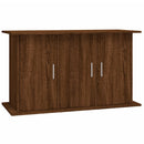 akvariebord 101x41x58 cm konstrueret træ brun egetræsfarve