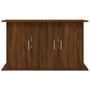akvariebord 101x41x58 cm konstrueret træ brun egetræsfarve