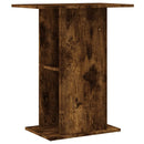 akvariebord 60,5x36x72,5 cm konstrueret træ røget egetræsfarve