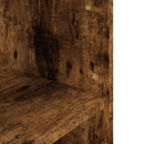 akvariebord 60,5x36x72,5 cm konstrueret træ røget egetræsfarve