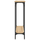 konsolbord Sonoma eg 75x22,5x75 cm konstrueret træ