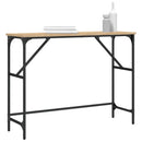 konsolbord 100x32x75 cm konstrueret træ sonoma-eg