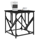 sofabord 45x45x47,5 cm konstrueret træ sort