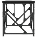 sofabord 45x45x47,5 cm konstrueret træ sort