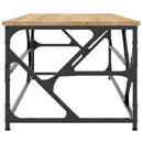 sofabord 100x50x40 cm konstrueret træ sonoma-eg
