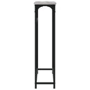 konsolbord 75x19,5x75 cm konstrueret træ grå sonoma-eg