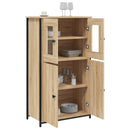 skab 62x32x106,5 cm konstrueret træ sonoma-eg