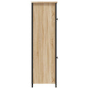 skab 62x32x106,5 cm konstrueret træ sonoma-eg
