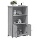 skab 62x32x103,5 cm konstrueret træ grå sonoma-eg