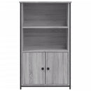 skab 62x32x103,5 cm konstrueret træ grå sonoma-eg