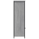 skab 62x32x103,5 cm konstrueret træ grå sonoma-eg
