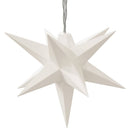 juledekoration med 10 LED'er 10 cm hvid