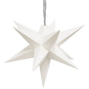 juledekoration med 10 LED'er 10 cm hvid