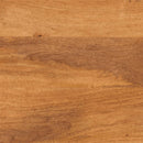 tv-bord 100x33,5x46 cm massivt mangotræ brun og sort