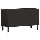 tv-bord 80x31x46 cm massivt mangotræ sort