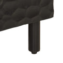 tv-bord 80x33x46 cm massivt mangotræ sort
