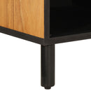 tv-bord 80x33x46 cm massivt akacietræ