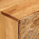 skab 80x33x75 cm massivt akacietræ