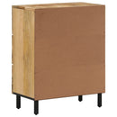 skab 60x33x75 cm massivt mangotræ