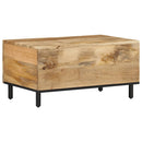 sofabord 80x50x40 cm massivt mangotræ