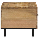 sofabord 80x50x40 cm massivt mangotræ