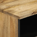 sengebord 40x33x46 cm massivt mangotræ