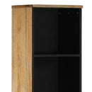 badeværelsesskab 38x33x160 cm massivt mangotræ