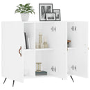 skab 90x34x80 cm konstrueret træ hvid