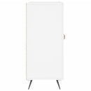 skab 90x34x80 cm konstrueret træ hvid