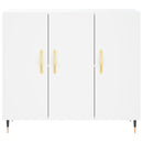 skab 90x34x80 cm konstrueret træ hvid