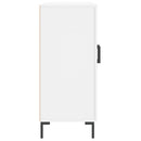 skab 90x34x80 cm konstrueret træ hvid